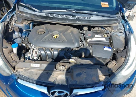 2016 Hyundai Elantra Se from USA, damaged, VIN KMHDH4AE9GU601238